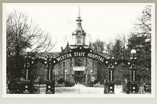 Gate of the Weston State Hospital